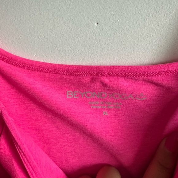 Beyond Yoga SPACEDYE GET IN GEAR BIKER Hot Pink JUMPSUIT Size XL - Picture 5 of 6